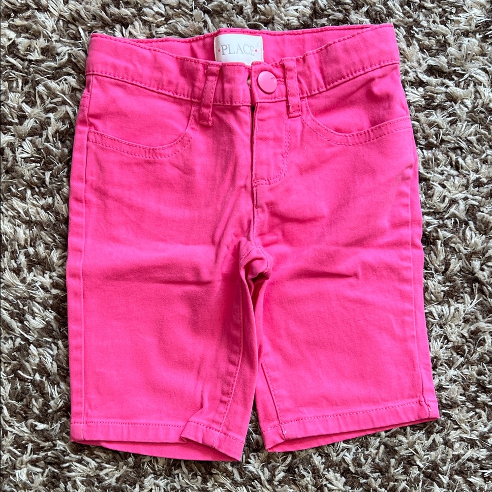 The Children's Place‎ Bright Pink Kids Girls Toddler Shorts